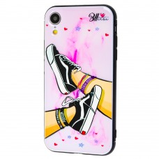 Чехол для iPhone Xr Girls UV shoes