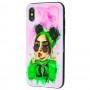 Чохол для iPhone X / Xs Girls UV fashion