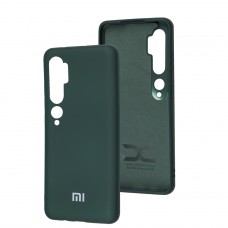 Чохол для Xiaomi  Mi Note 10 / Mi Note 10 Pro Silicone Full зелений / pine green