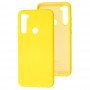 Чехол для Xiaomi Redmi Note 8T Full without logo neon yellow