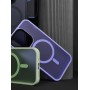 Чохол для iPhone 14 Pro Max WAVE Matte Insane MagSafe light purple
