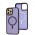Чохол для iPhone 12 Pro Max WAVE Matte Insane MagSafe deep purple