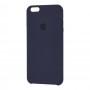 Чехол silicon case для iPhone 6 Plus "темно-синий"