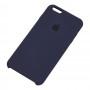 Чехол silicon case для iPhone 6 Plus "темно-синий"