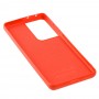 Чехол для Samsung Galaxy S21 Ultra (G998) Wave colorful красный