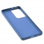 Чехол для Samsung Galaxy S21 Ultra (G998) Wave colorful blue