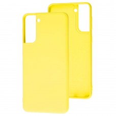 Чехол для Samsung Galaxy S21+ (G996) Wave colorful желтый