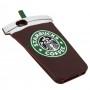 3D чехол Starbucks Frappuchino для iPhone 6 коричневый