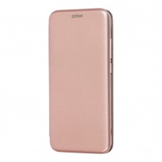 Чехол книжка Premium для Xiaomi Redmi Note 7 розовое золото