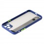Чохол для iPhone 11 Pro WristBand LV синій / зелений