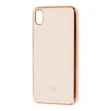 Чохол для Xiaomi Redmi 7A Silicone case (TPU) рожевий пісок