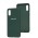 Чохол для Samsung Galaxy A02 (A022) Silicone Full зелений / dark green