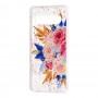 Чехол для Samsung Galaxy S10 (G973) Flowers Confetti "кустовая роза"