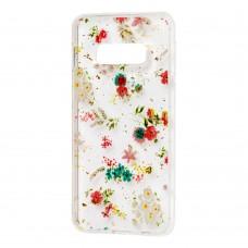 Чохол для Samsung Galaxy S10e (G970) Flowers Confetti "польові квіти"