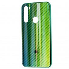 Чохол для Xiaomi Redmi Note 8 Carbon Gradient Hologram зелений