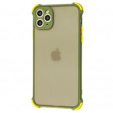 Чехол для iPhone 11 Pro Max LikGus Totu corner protection зеленый