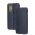 Чехол книжка Premium для Samsung Galaxy A33 (A336) темно-синий