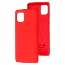 Чехол для Samsung Galaxy Note 10 Lite (N770) Wave Full красный