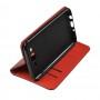 Чехол книжка для Samsung Galaxy J7 (J700) Black magnet красный