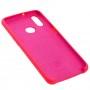 Чохол для Samsung Galaxy A10s (A107) Silky Soft Touch яскраво-рожевий