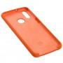 Чехол для Samsung Galaxy A10s (A107) Silky Soft Touch оранжевый