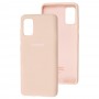 Чохол для Samsung Galaxy A41 (A415) Silicone Full рожевий пісок