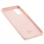 Чехол для Samsung Galaxy A41 (A415) Silicone Full розовый песок 