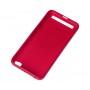 Чохол для Xiaomi Redmi 5a Leather + Shining червоний