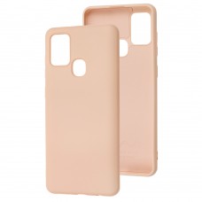 Чехол для Samsung Galaxy A21s (A217) Wave colorful pink sand