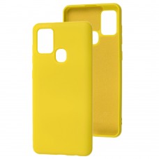 Чехол для Samsung Galaxy A21s (A217) Wave colorful желтый