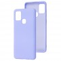Чехол для Samsung Galaxy A21s (A217) Wave colorful light purple