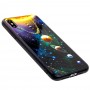 Чехол для iPhone Xs Max glass "Галактика"