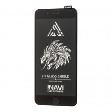 Защитное стекло для iPhone 7 Plus / 8 Plus Inavi Premium черное