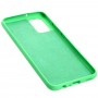 Чехол для Samsung Galaxy A02s (A025) Silicone Full мятно-зеленый