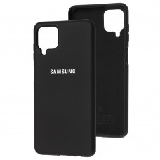 Чехол для Samsung Galaxy A12 (A125) Silicone Full черный