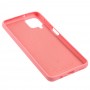 Чохол для Samsung Galaxy A12 (A125) Silicone Full рожевий / light pink
