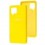 Чехол для Samsung Galaxy A42 (A426) Silicone Full желтый