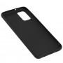 Чехол для Samsung Galaxy A02S (A025) Soft matt черный