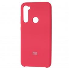 Чохол для Xiaomi Redmi Note 8 Silky Soft Touch "рожевий"
