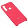 Чохол для Xiaomi Redmi Note 8 Silky Soft Touch "рожевий"