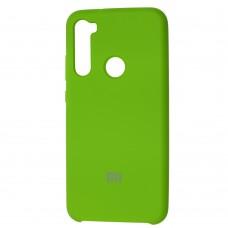 Чохол для Xiaomi Redmi Note 8 Silky Soft Touch "зелений"