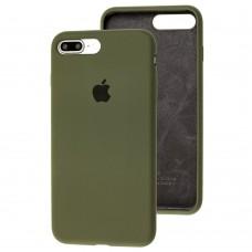 Чохол для iPhone 7 Plus / 8 Plus Slim Full dark olive