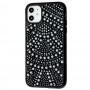 Чохол для iPhone 11 Bling World Ornament Pearl Diamonds чорний