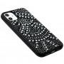 Чохол для iPhone 11 Bling World Ornament Pearl Diamonds чорний