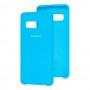 Чехол для Samsung Galaxy S10 (G973) Silky Soft Touch голубой