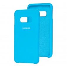 Чехол для Samsung Galaxy S10e (G970) Silky Soft Touch голубой