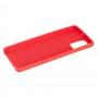 Чохол для Samsung Galaxy A71 (A715) Silky Soft Touch "червоний"