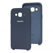 Чехол для Samsung Galaxy J5 (J500) Silky Soft Touch темно-синий