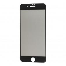 Защитное стекло для iPhone 7 Plus / 8 Plus Full Glue анти-шпион черное 