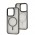 Чохол для iPhone 15 Pro WAVE Matte Insane MagSafe gray